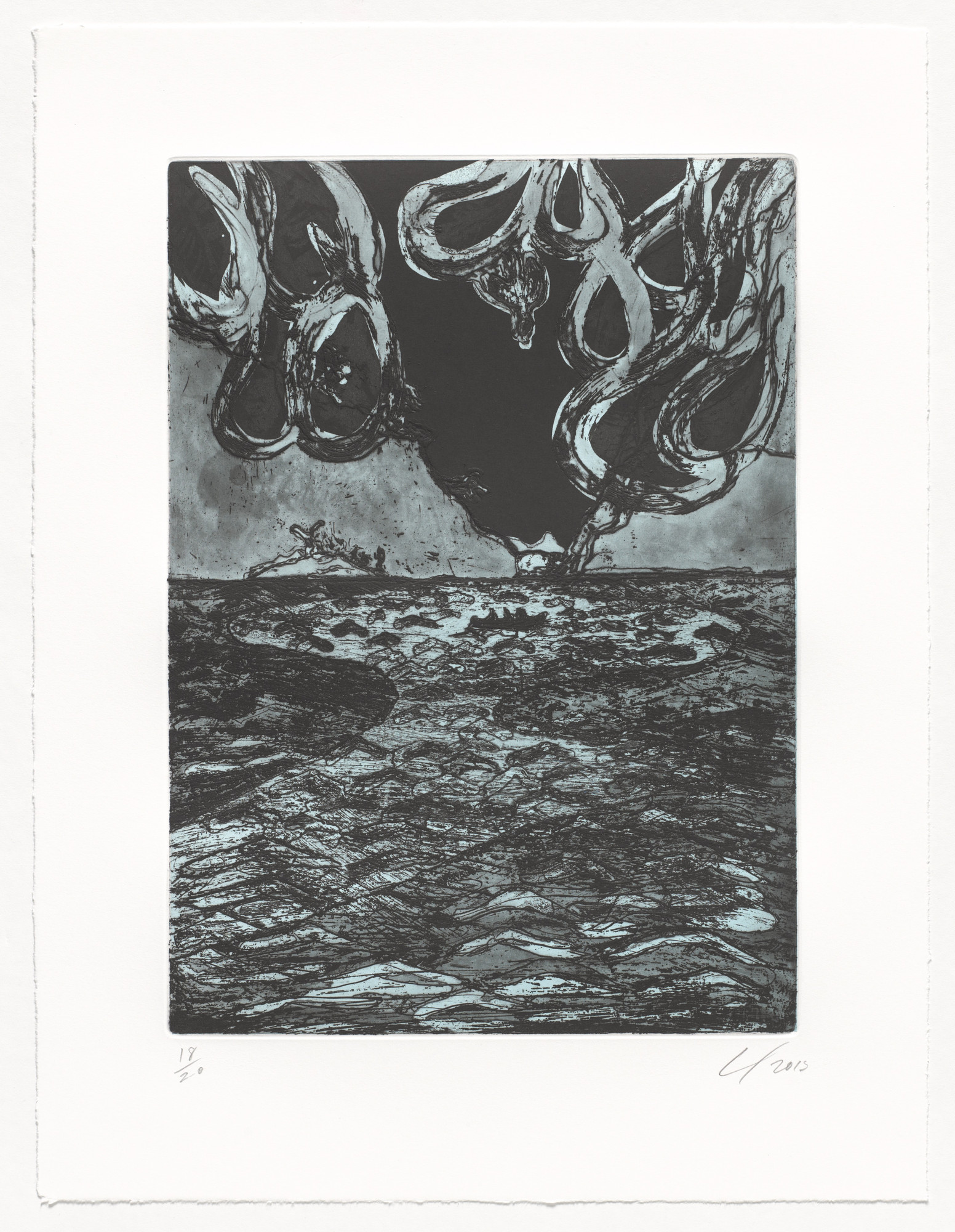 Peter Doig. Untitled from an untitled series