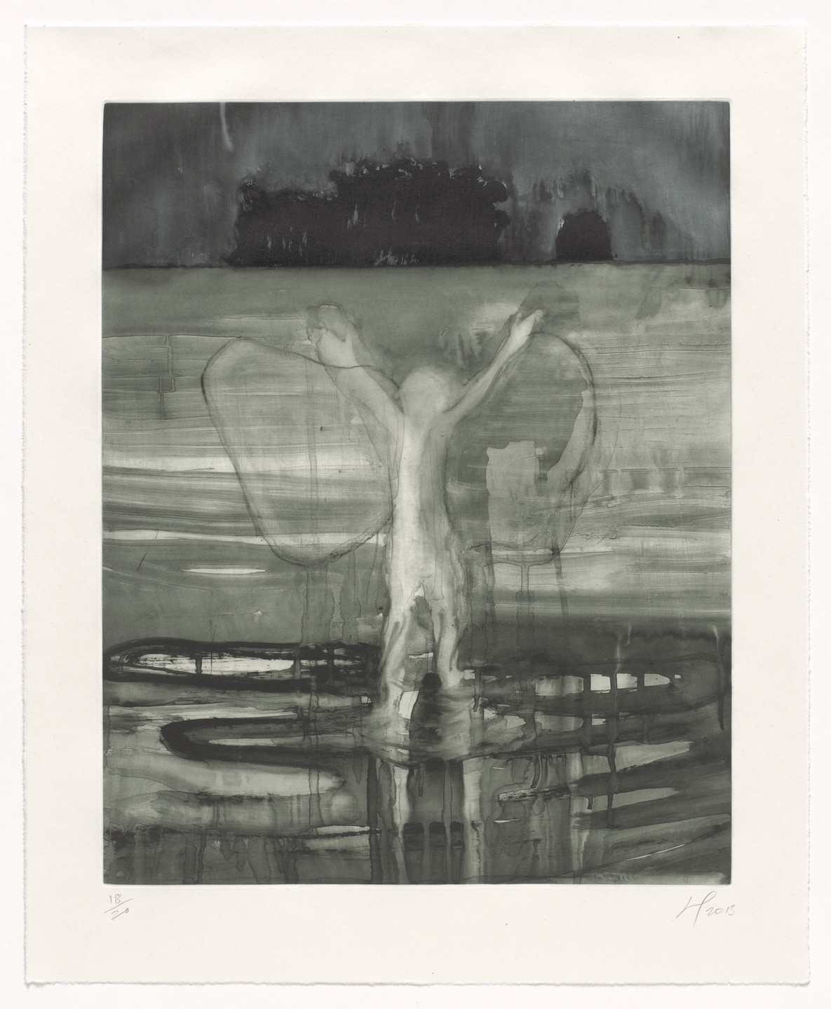 Peter Doig. Paragrand from an untitled series. 2013