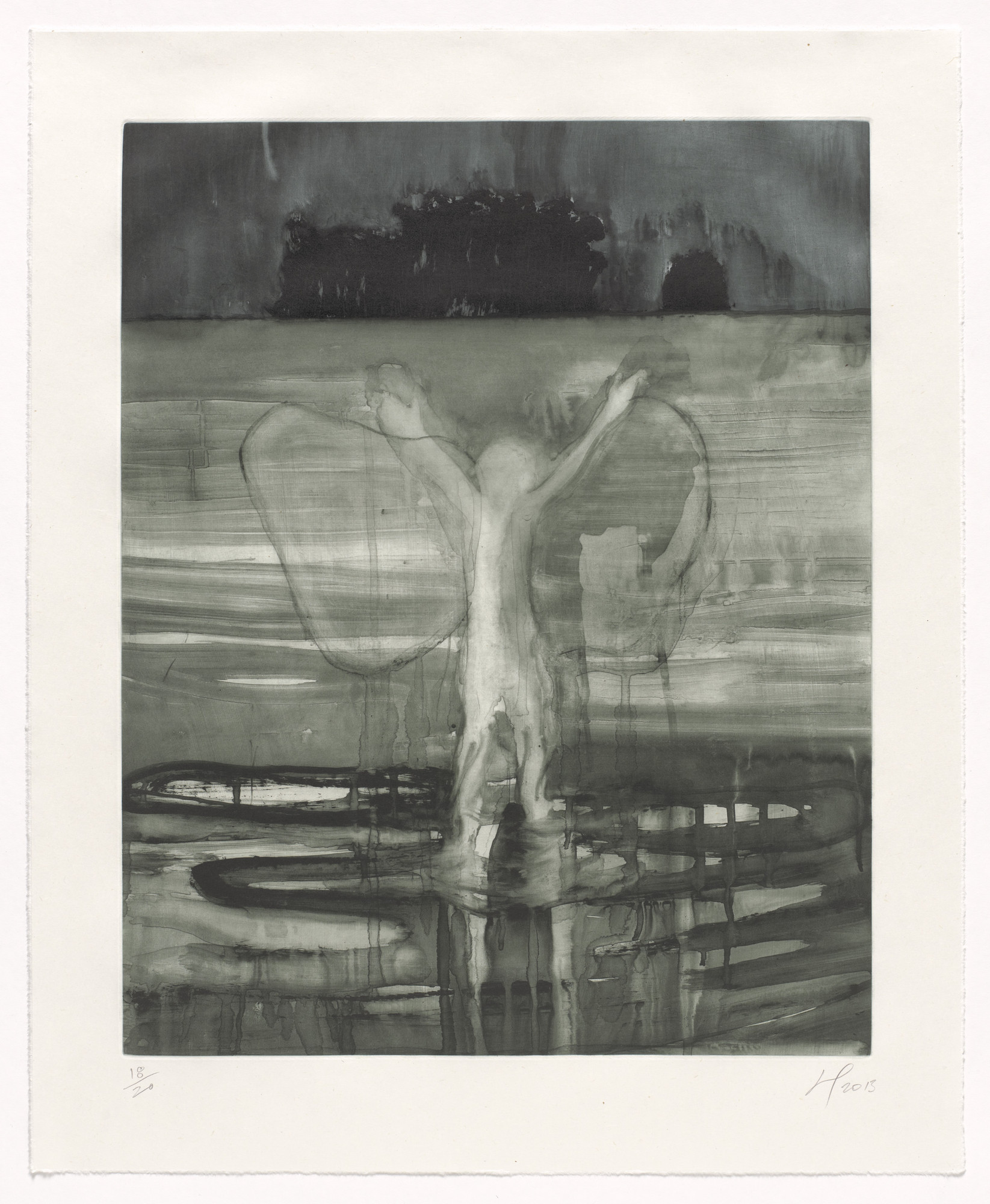 Peter Doig. Paragrand from an untitled series