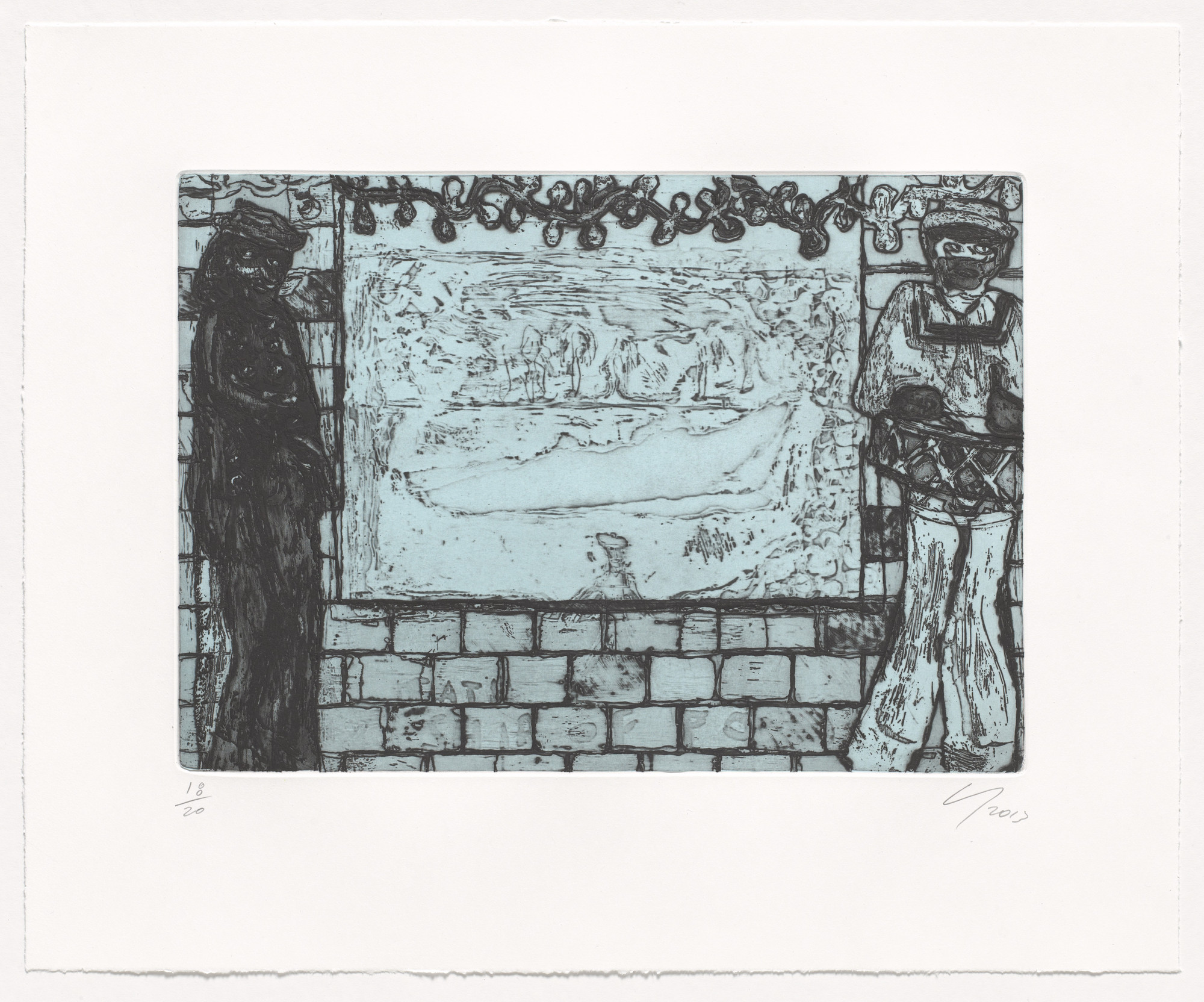 Peter Doig. Untitled from an untitled series