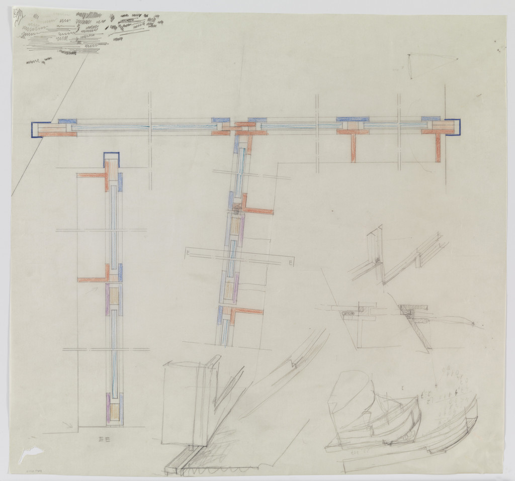Banco Pinto & Sotto Mayor, Oliveira de Azeméis, Portugal (Detail sketches)