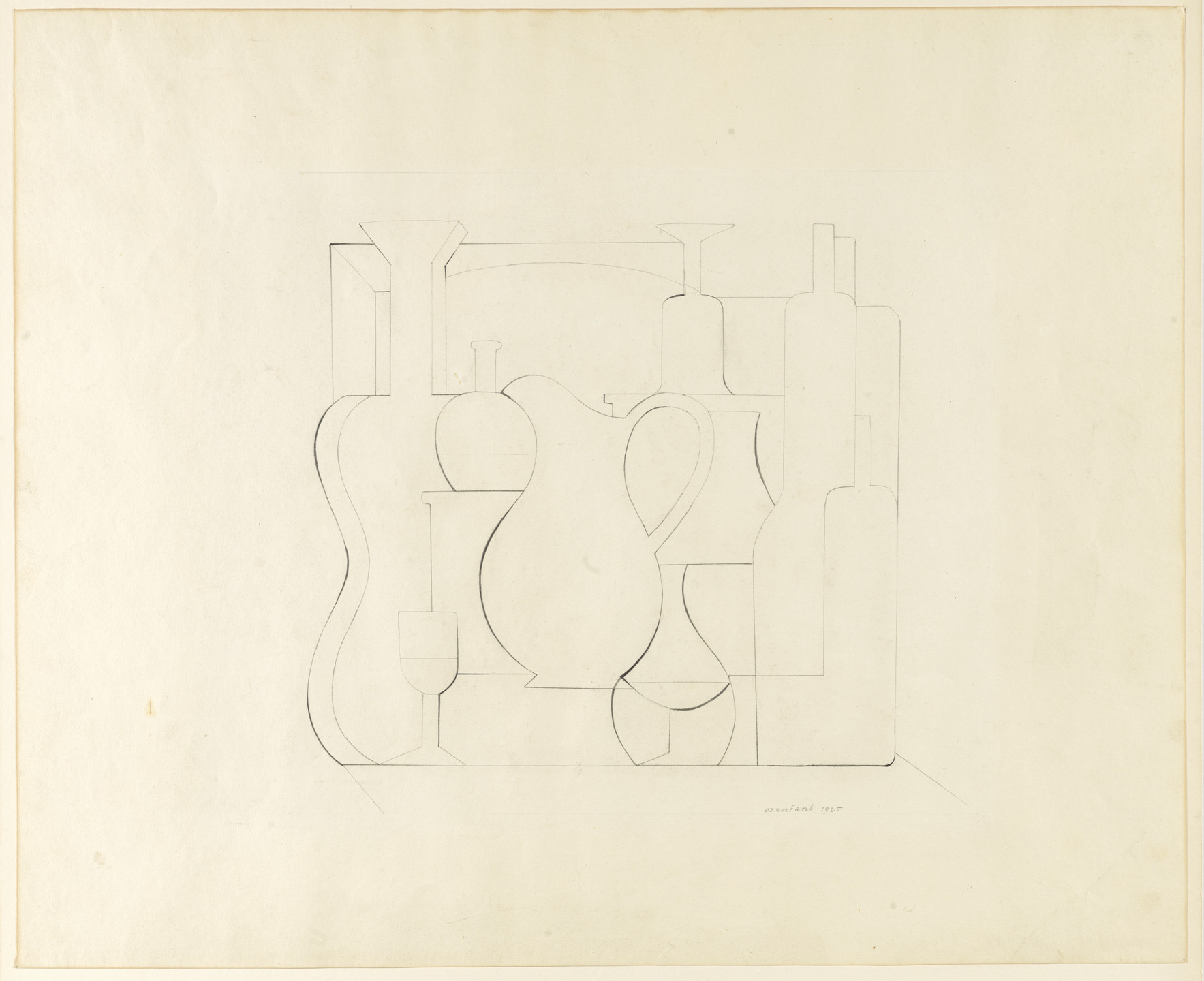 Amédée Ozenfant. Fugue. 1925