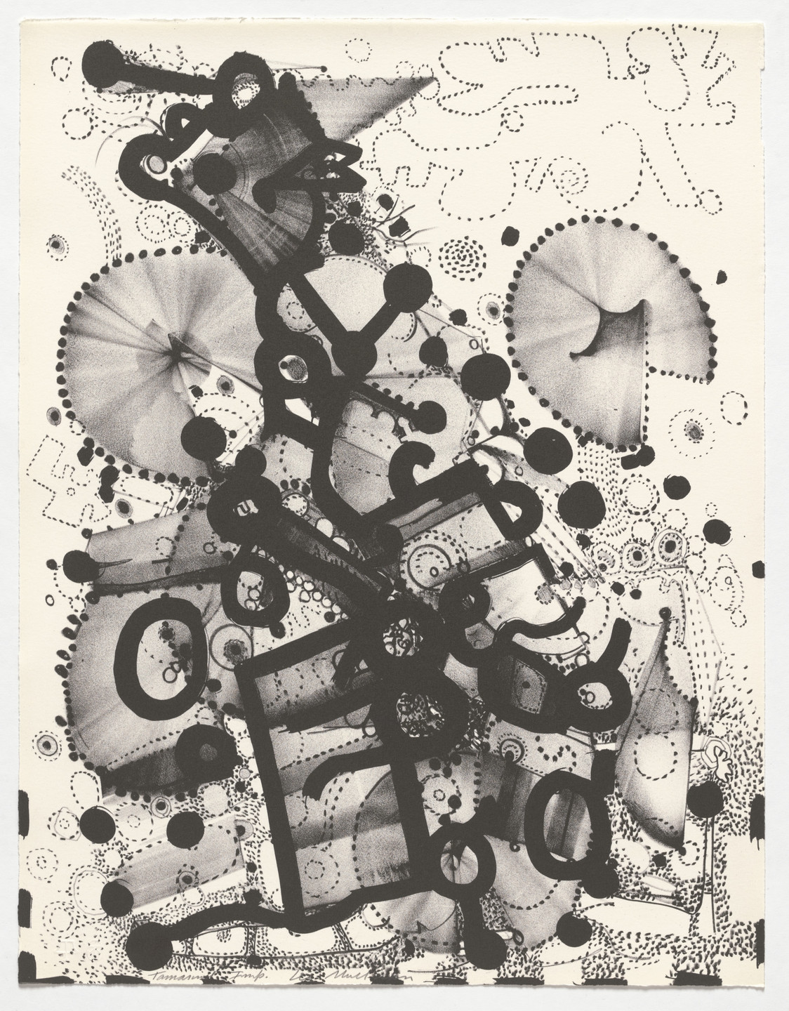 Lee Mullican. Untitled from Hungry Ghosts. 1964