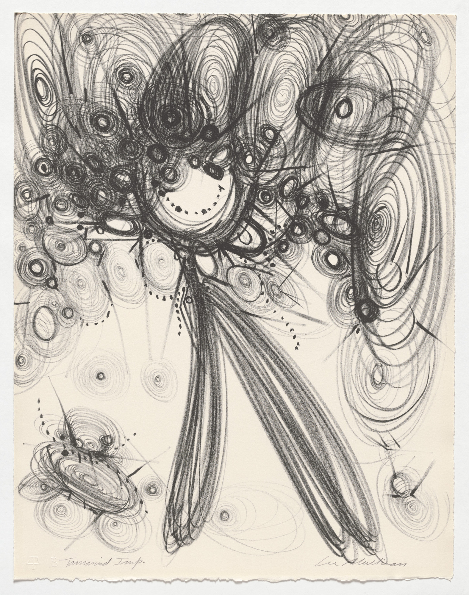 Lee Mullican. Untitled from Hungry Ghosts