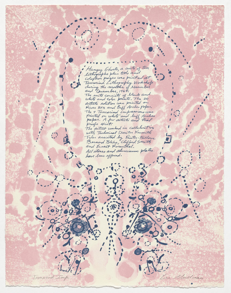 Colophon from Hungry Ghosts