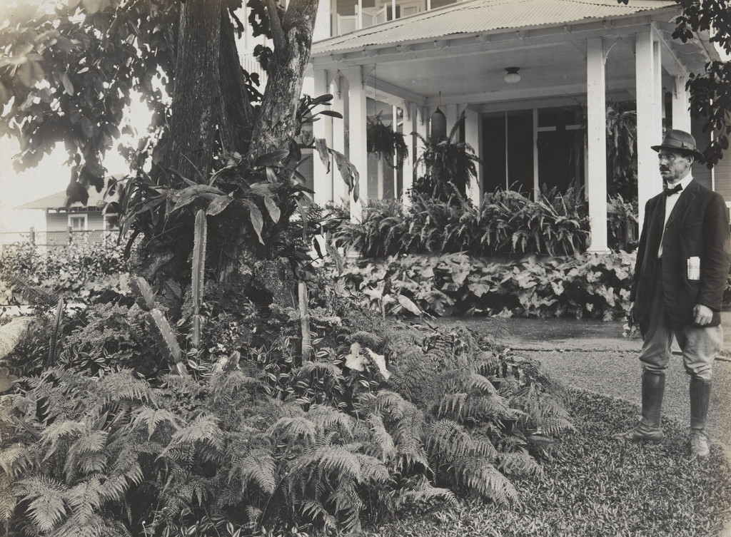 The Rockery on Lawn of Governor’s Residence of Balboa Heights, C.Z.