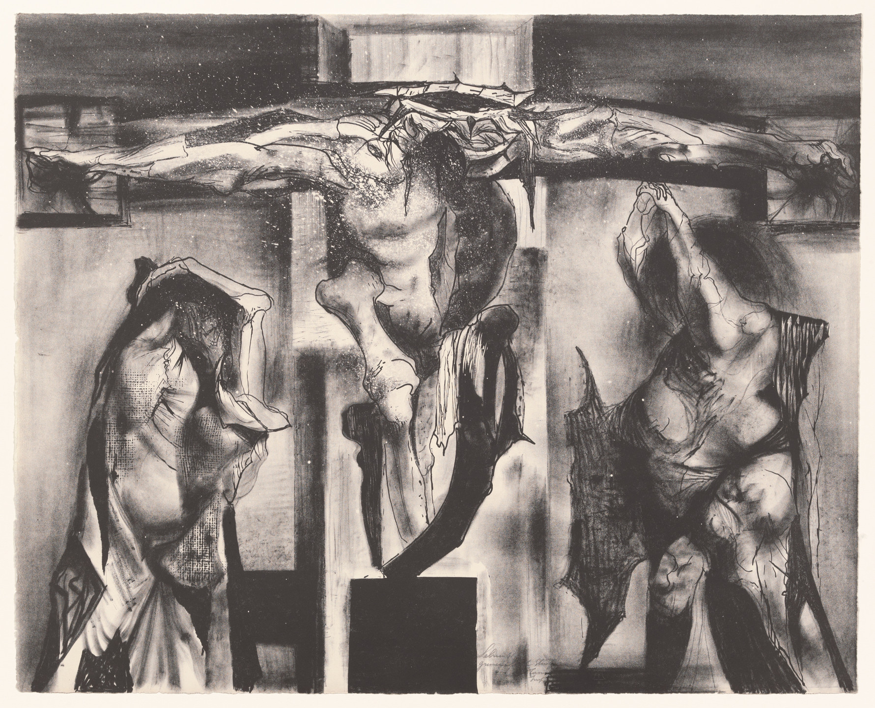 Rico Lebrun. Grunewald Study. 1961