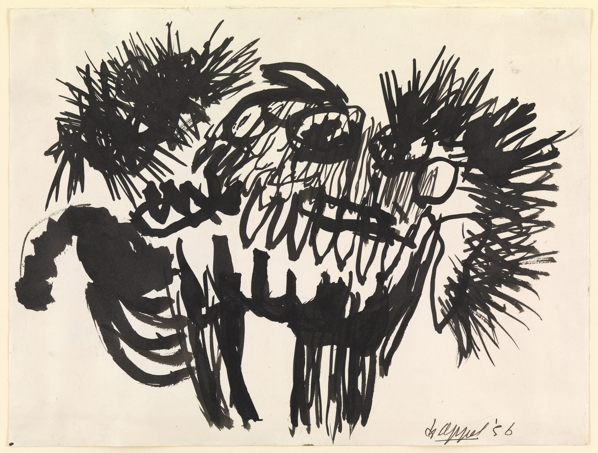 Karel Appel. Beast. 1956 | MoMA