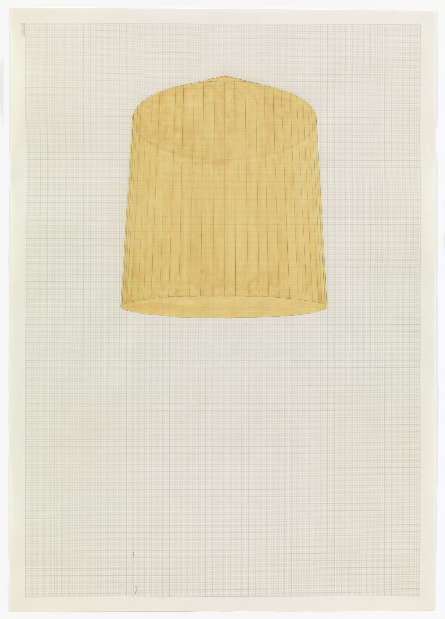 Rachel Whiteread. Drawing for Water Tower, VII
