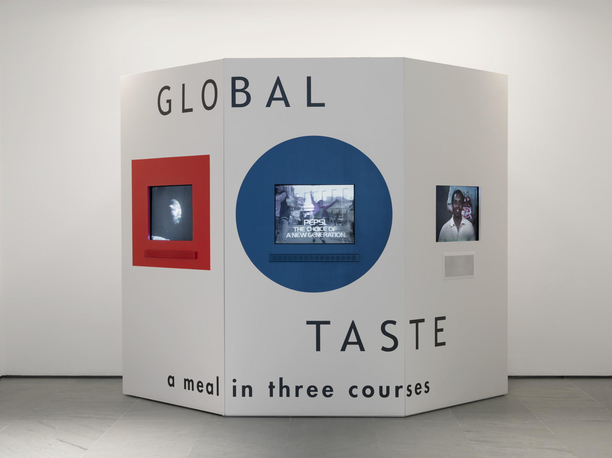 Martha Rosler. Global Taste: A Meal in Three Courses