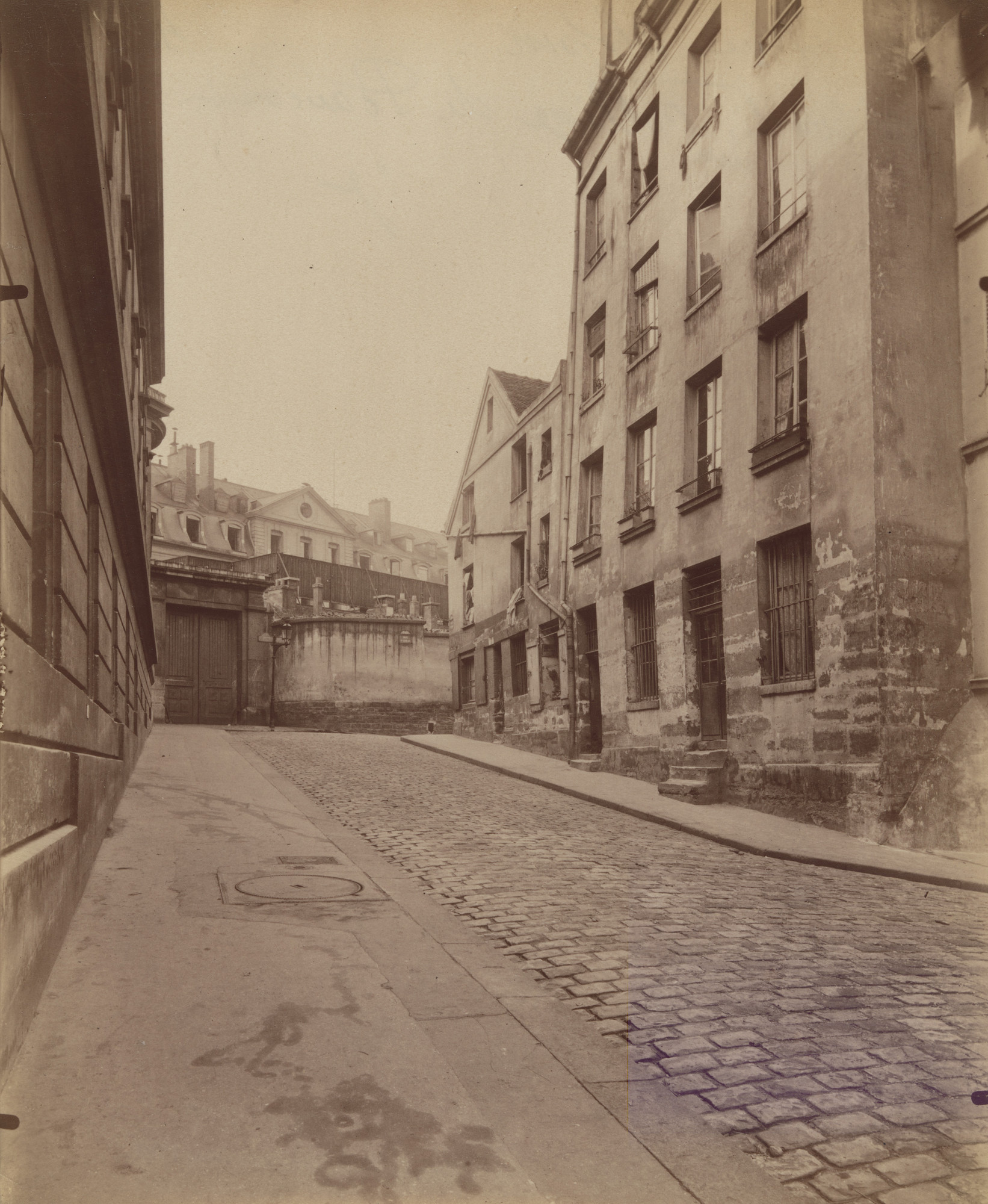 Eugène Atget. Rue Clopin