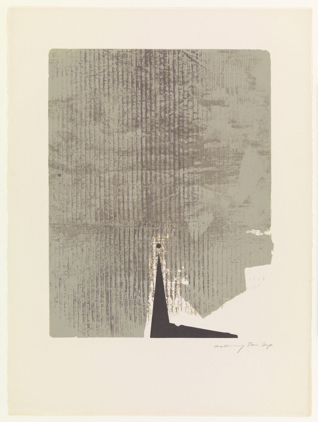 Robert Mallary. Grey Sky. 1962