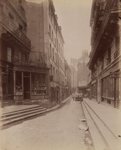 Eugène Atget. Rue Bernard de Palissy. 1899-1900