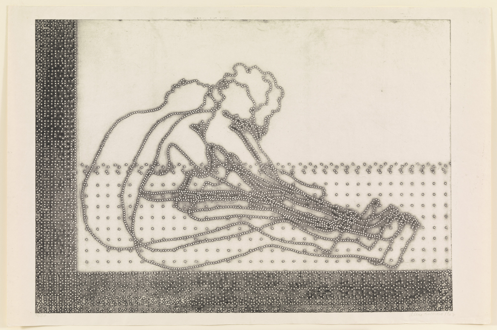 Alena Kučerová. The Cliff. 1967