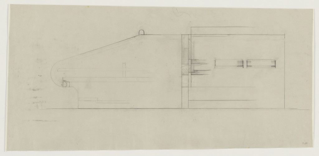 Design for Telefunken Record Player, Section