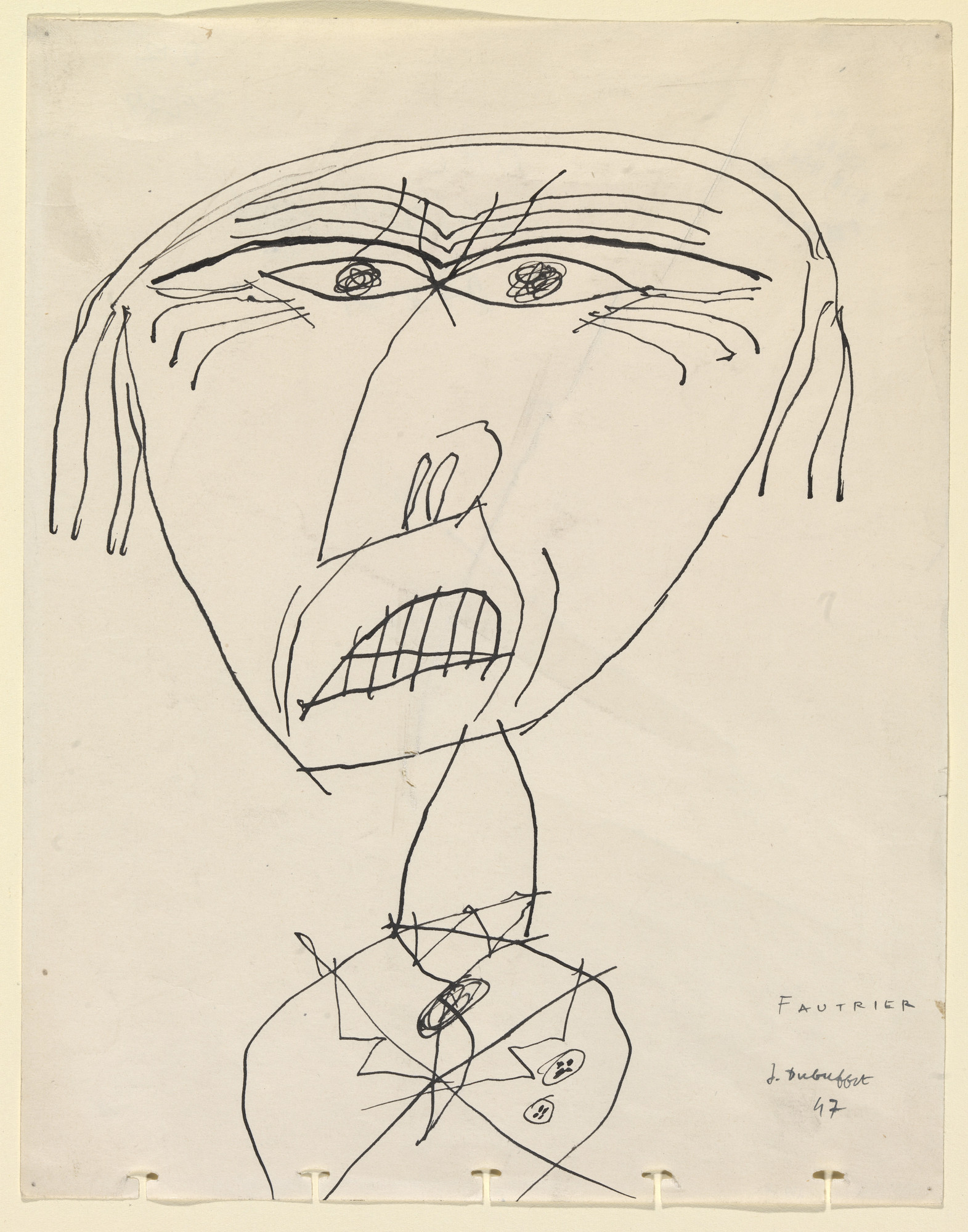 Jean Dubuffet. Jean Fautrier