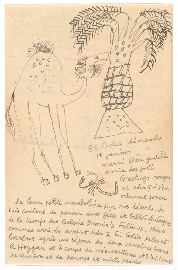 Letter from El Goléa