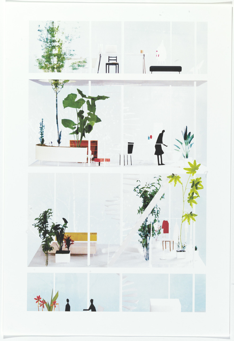 Ryue Nishizawa, Office of Ryue Nishizawa. Garden and House, Tokyo, Japan. 2011