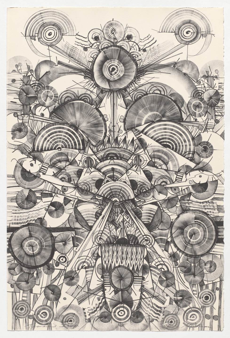 Lee Mullican. Untitled from Fables. 1965