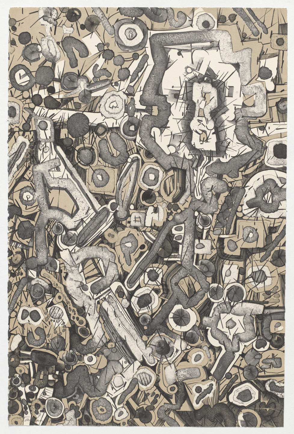 Lee Mullican. Untitled from Fables. 1965