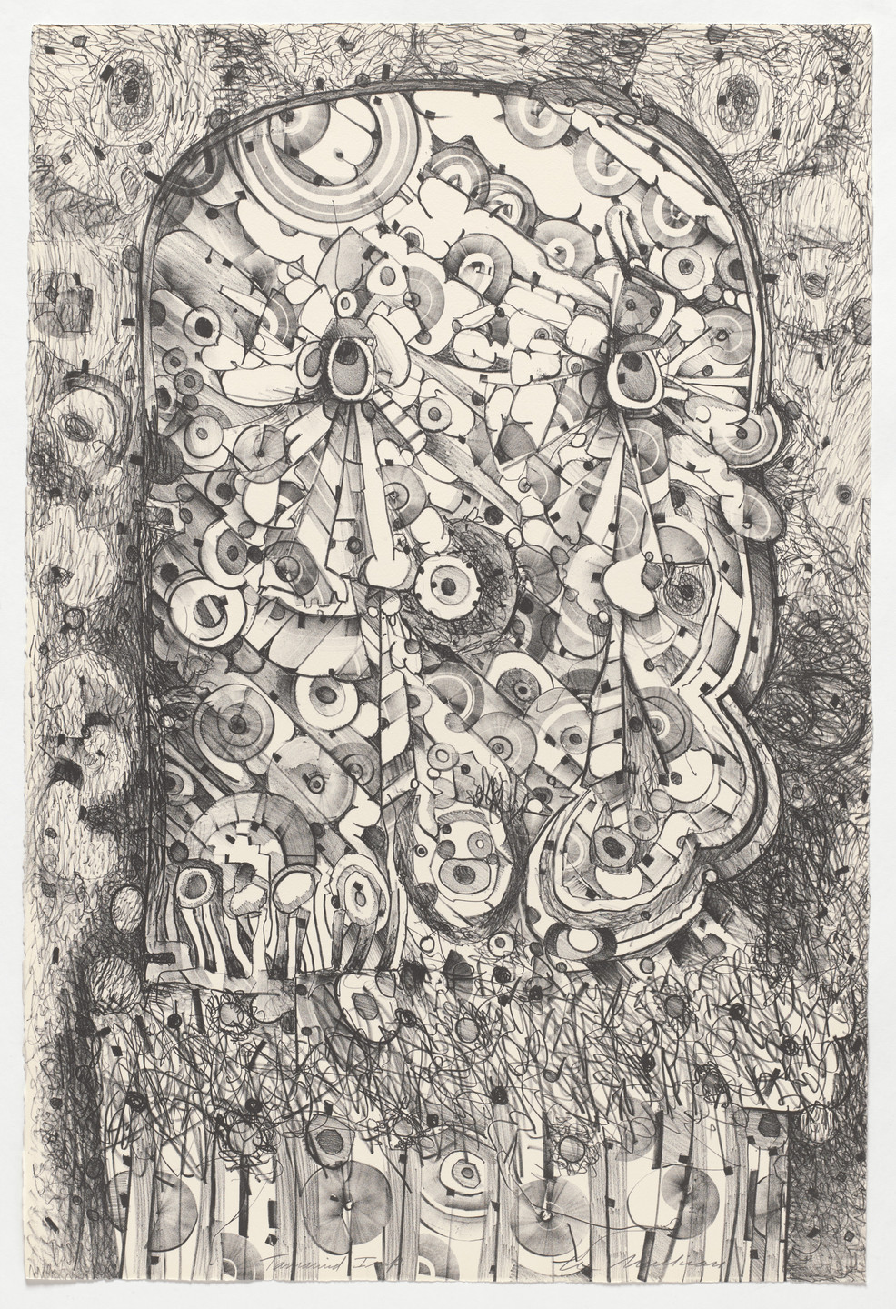 Lee Mullican. Untitled from Fables. 1965