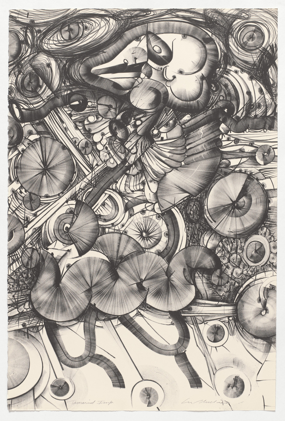 Lee Mullican. Untitled from Fables. 1965