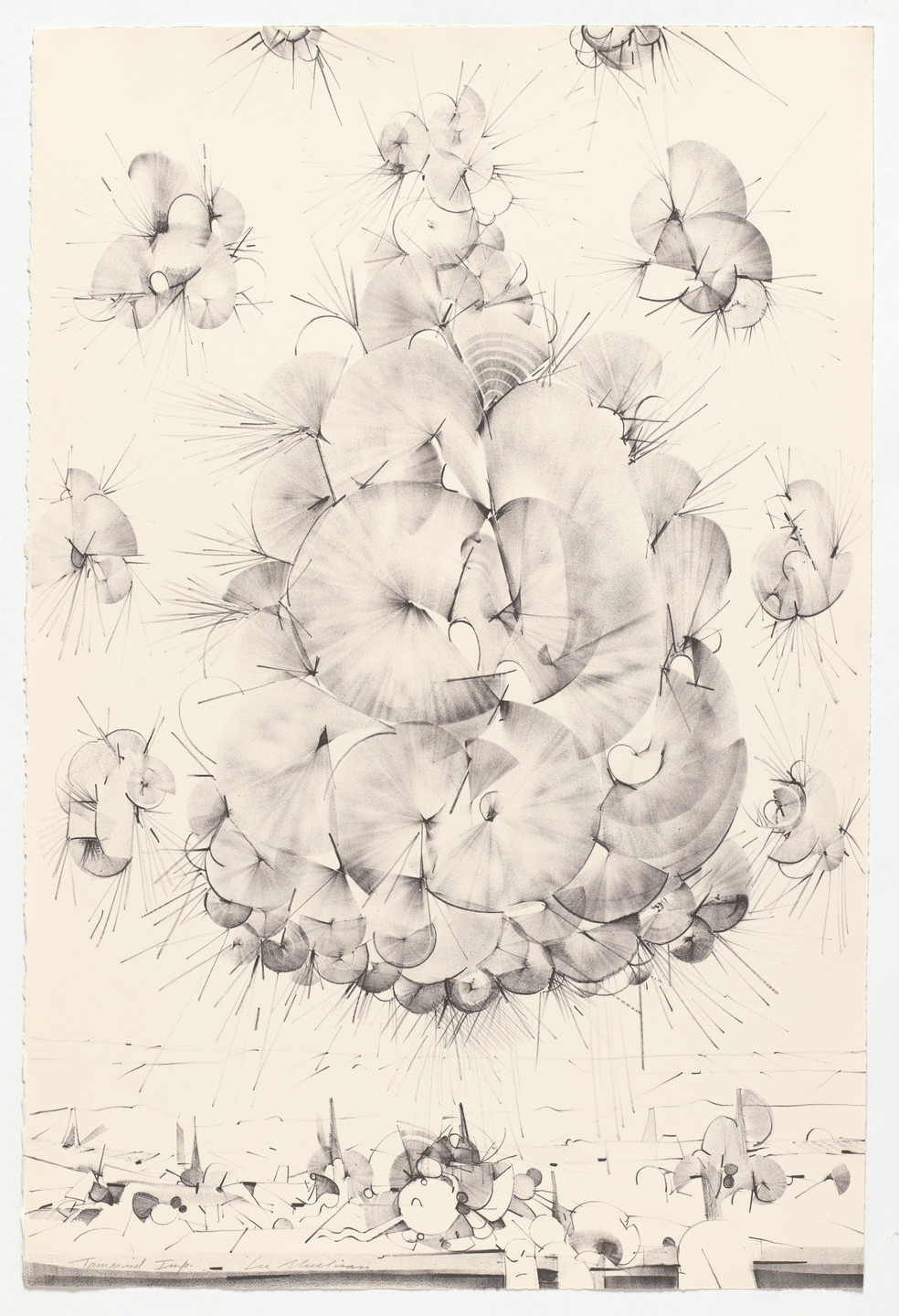 Lee Mullican. Untitled from Fables. 1965