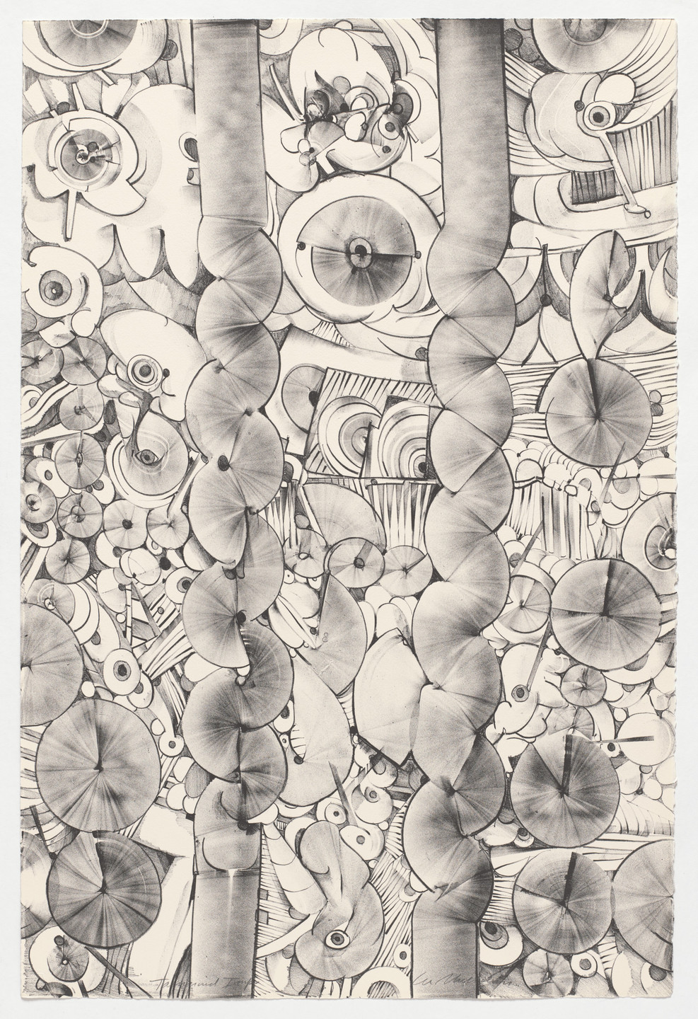 Lee Mullican. Untitled from Fables. 1965