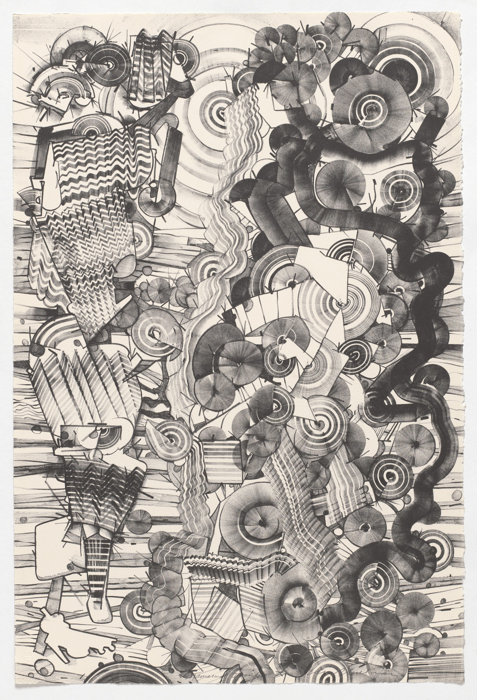 Lee Mullican. Untitled from Fables. 1965