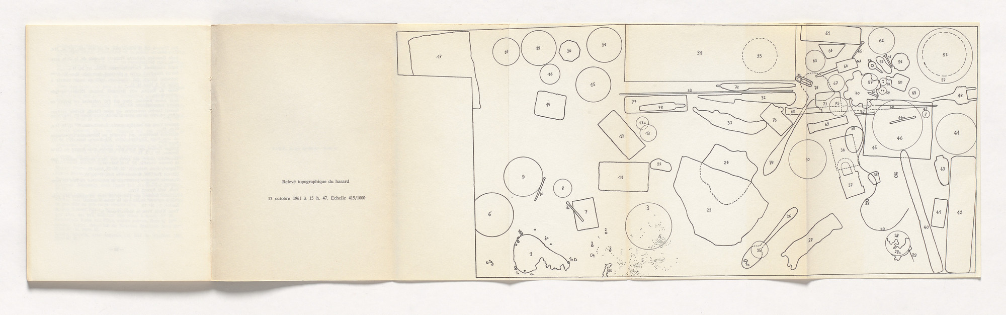 Daniel Spoerri. Topographie anécdotée du hasard. 1962