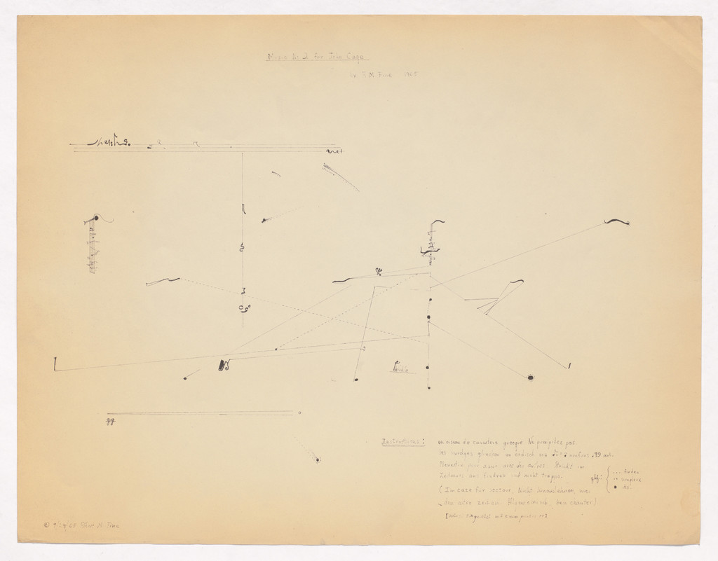 Music No. 2 for John Cage