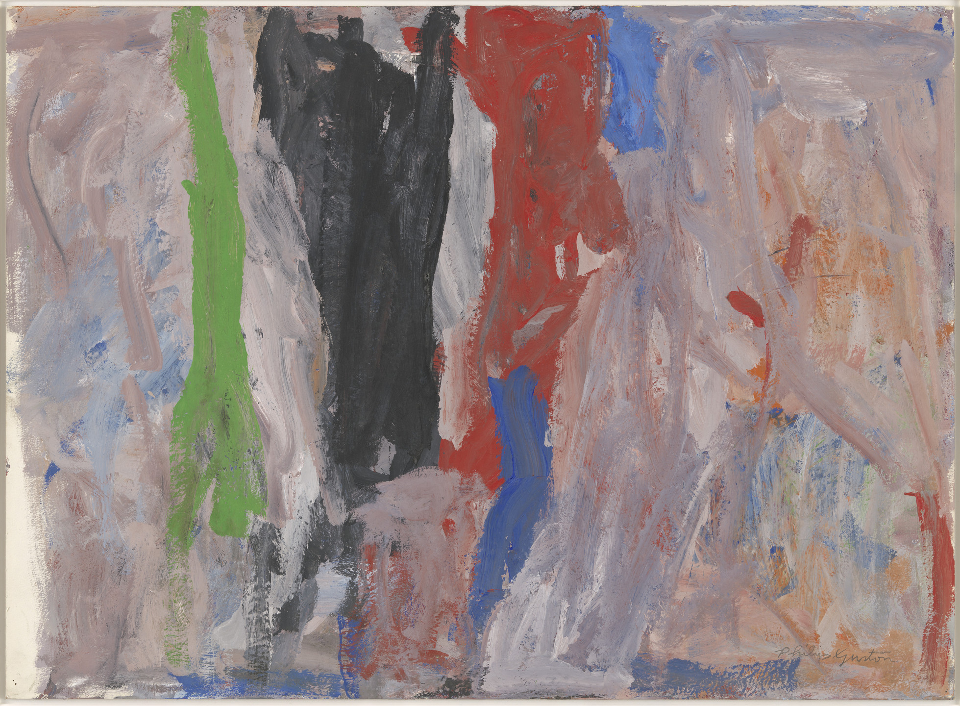 Philip Guston. Last Piece. 1958