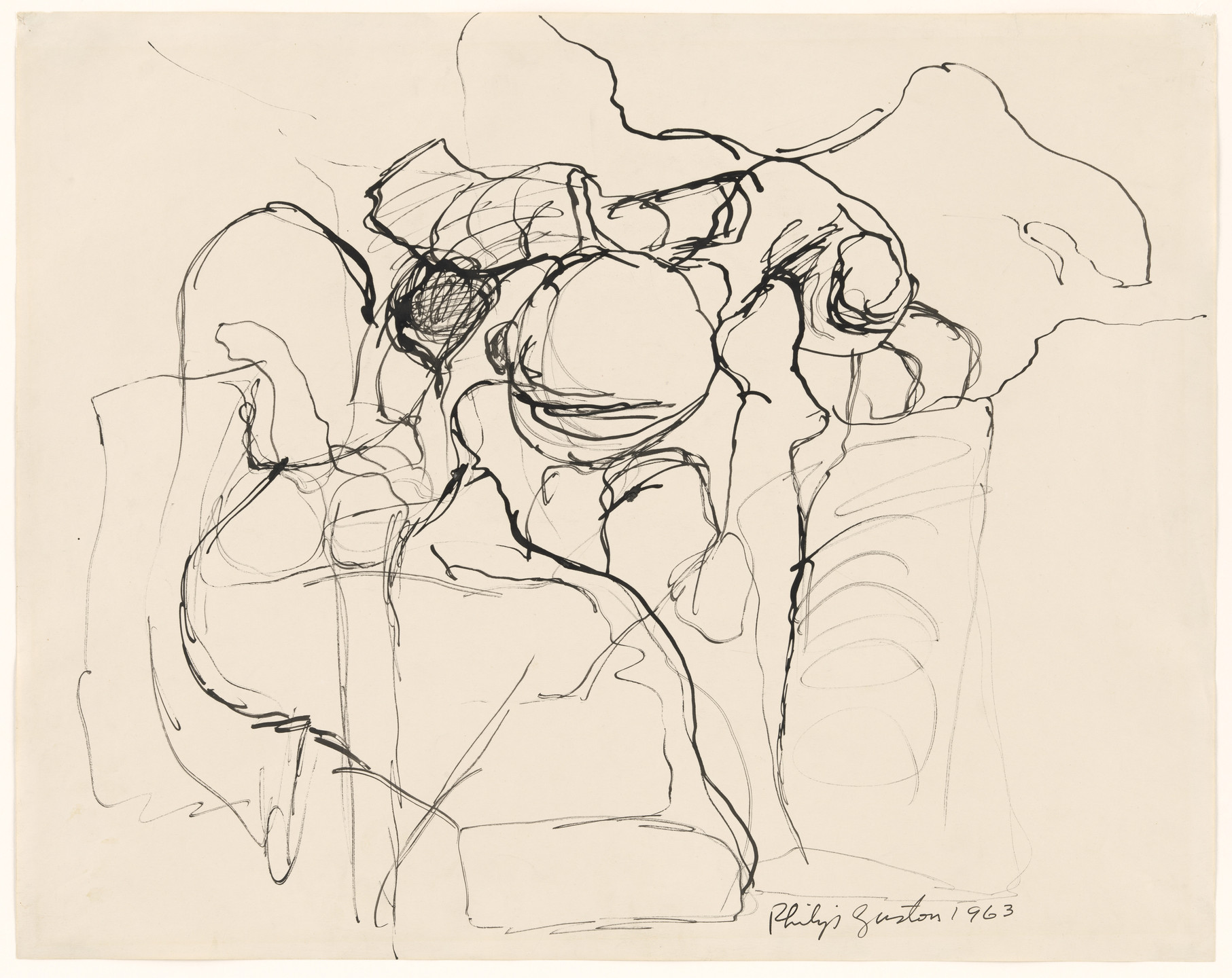 Philip Guston. Untitled. 1963
