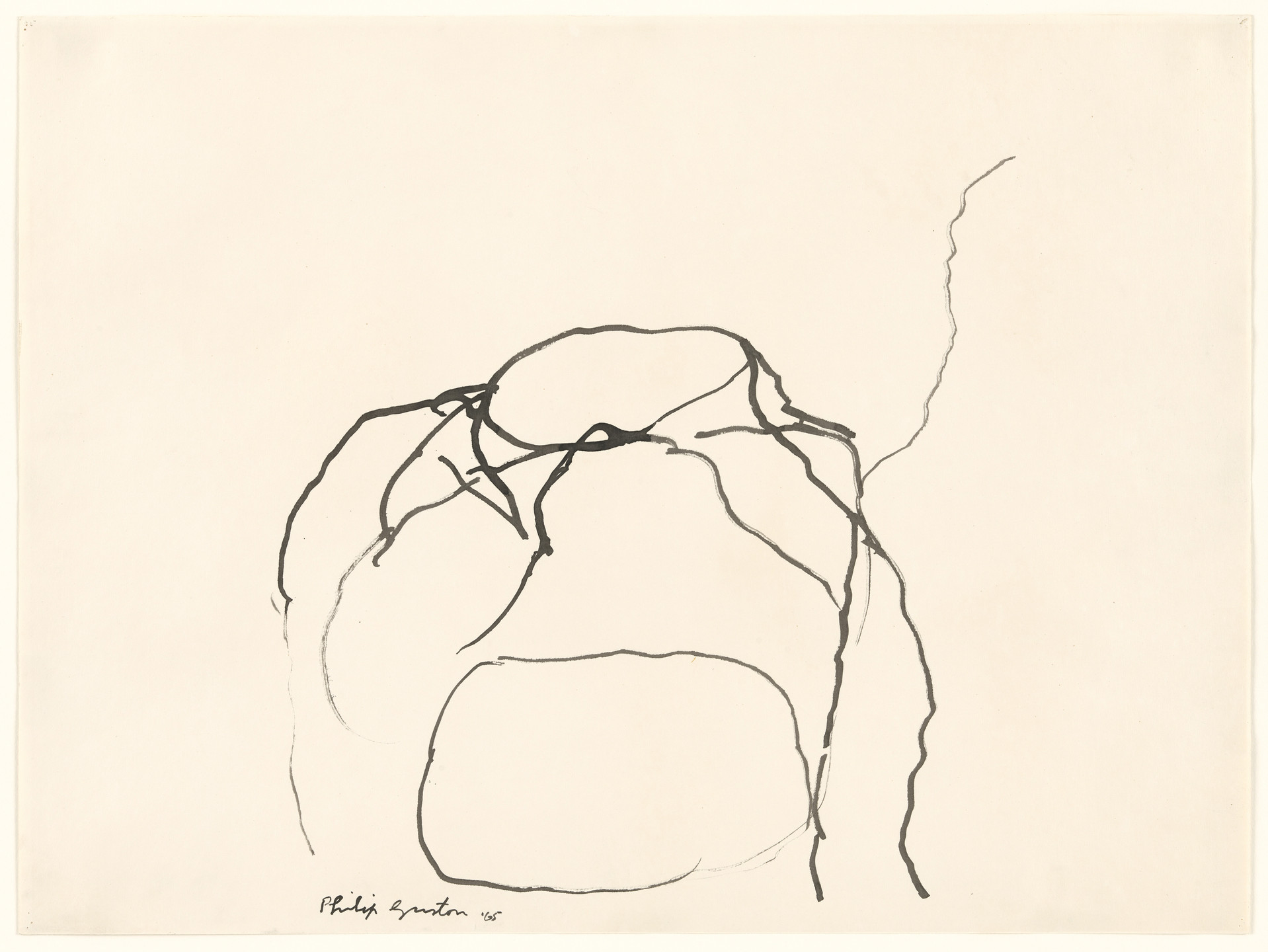 Philip Guston. The Stone. 1965