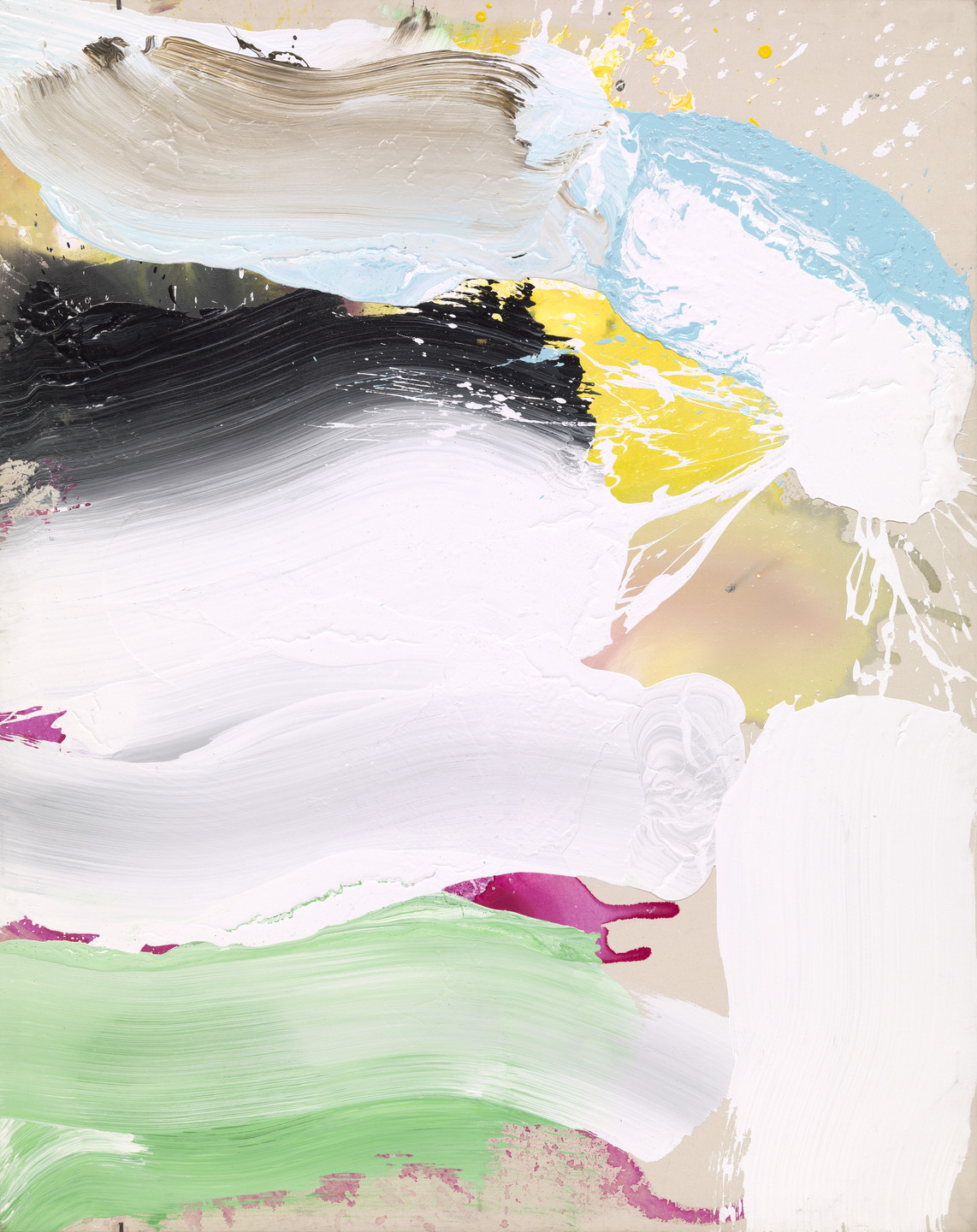 Ed Clark. Untitled. 2009