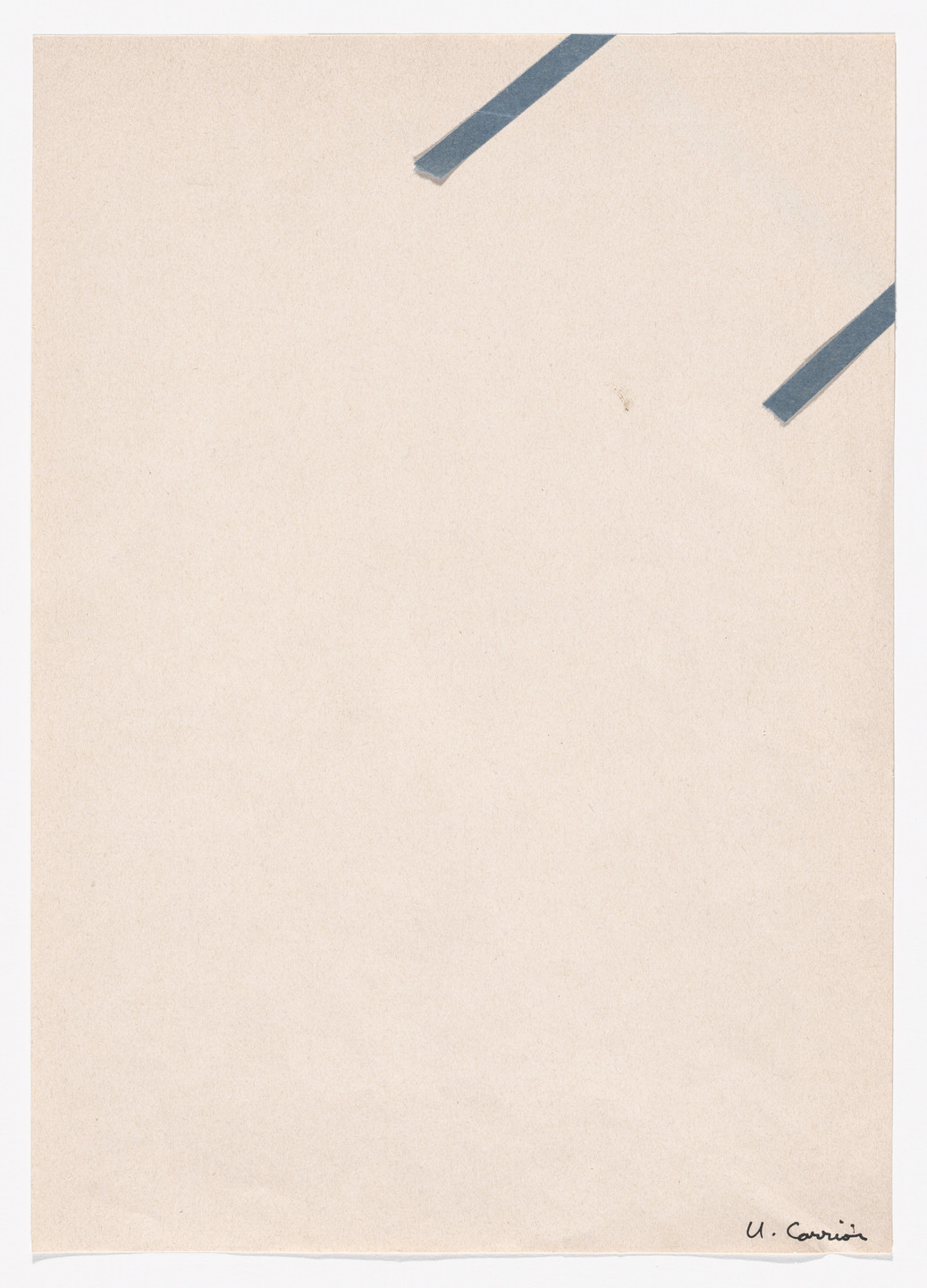 Ulises Carrión. Untitled. 1976