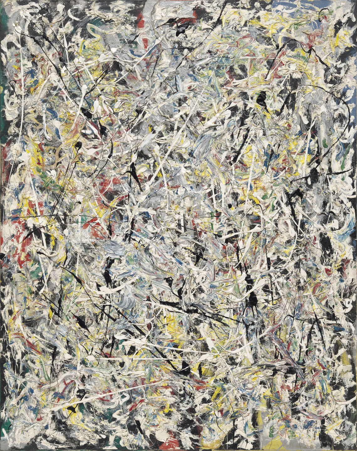 Jackson Pollock. White Light. 1954