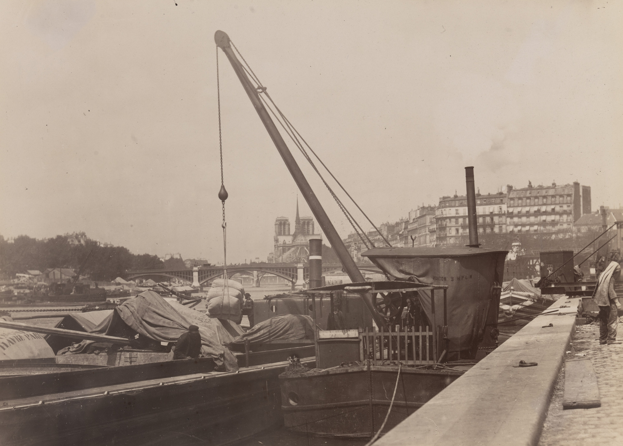 Eugène Atget. Les Quais