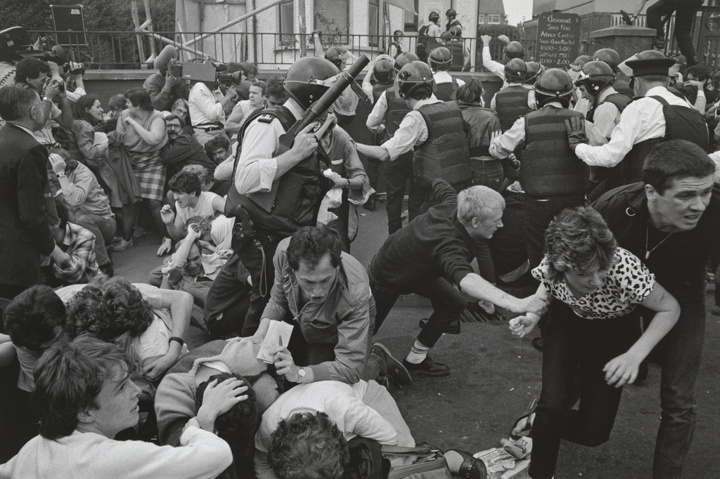 Police Attack a Peaceful Protest Commemmorating the 1971 Internment, Killing Sean Downes with a Plastic Bullet, Andersonstown