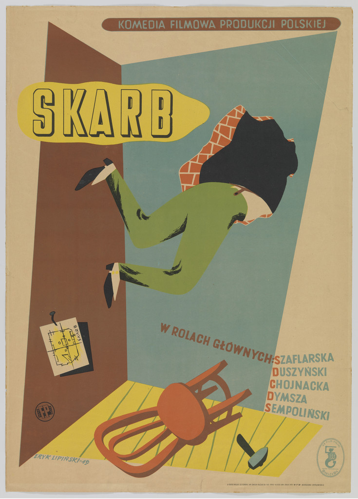 Skarb (Treasure) (Poster for film directed by Leonard Buczkowski)