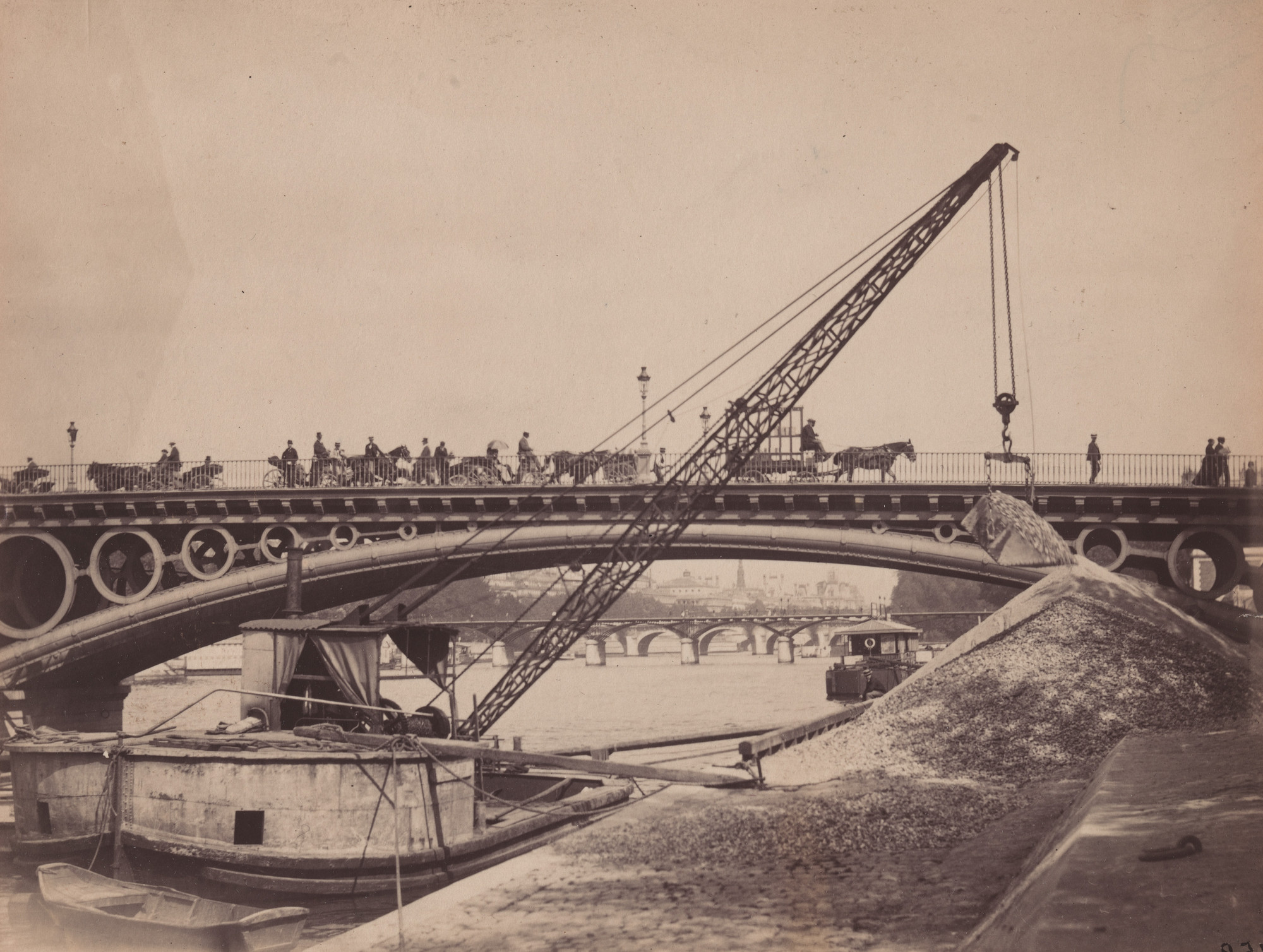 Eugène Atget. Untitled (Pont du Carrousel)