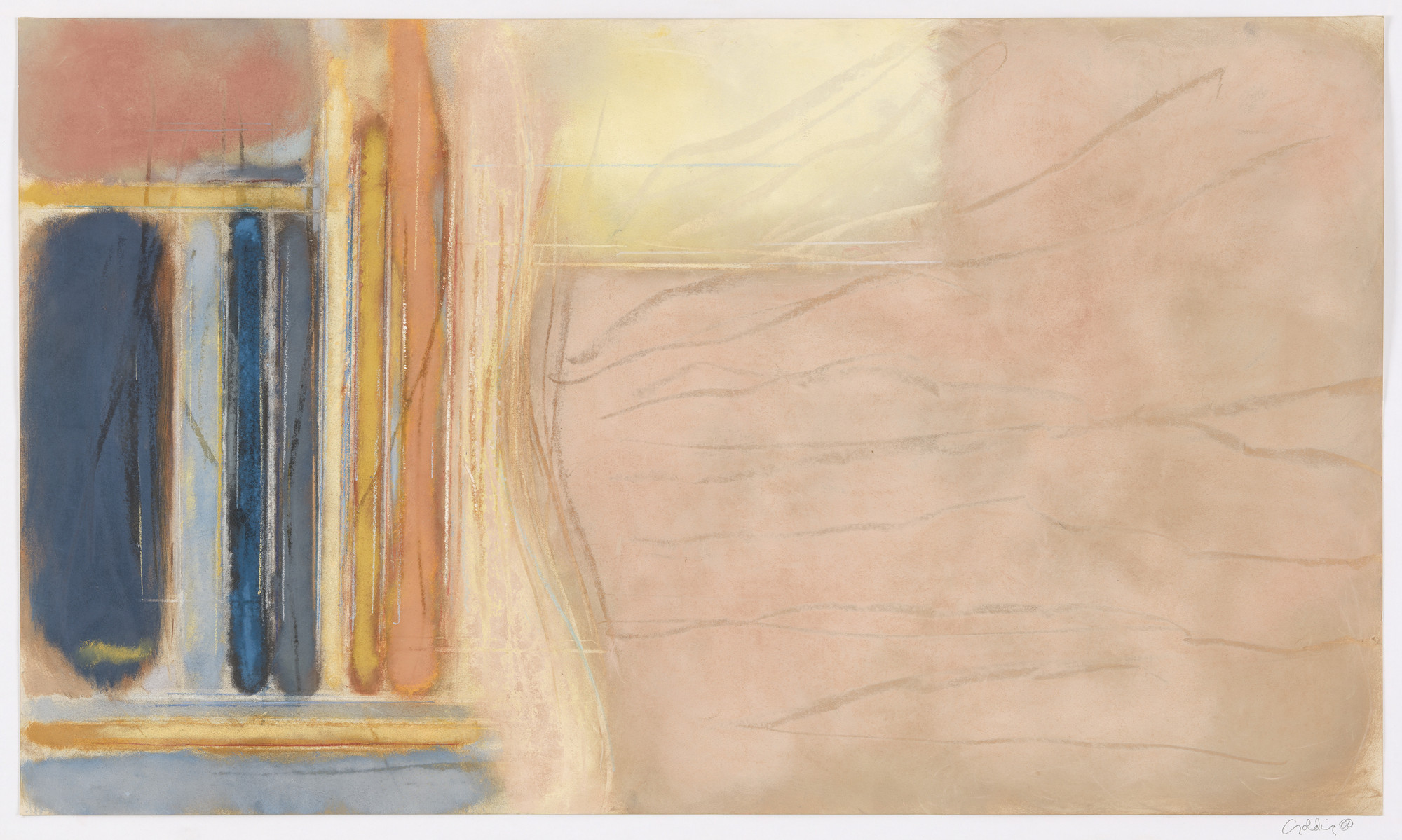 John Golding. Drawing 80/10. 1980