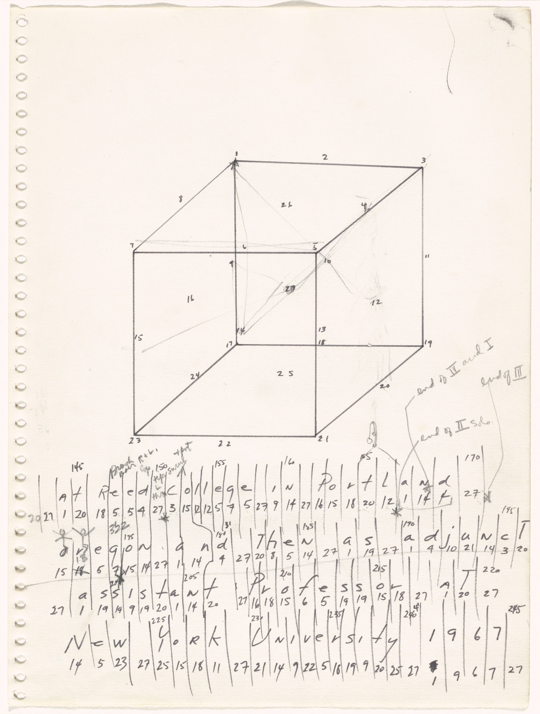 Trisha Brown. Untitled (Locus). (1975)