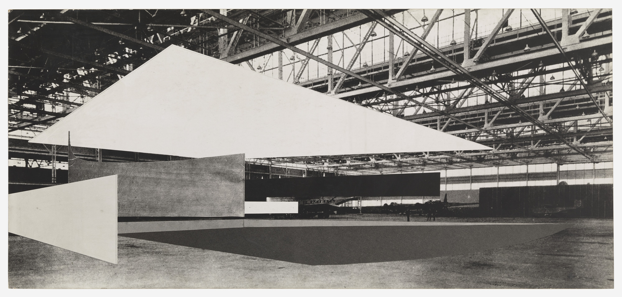 Ludwig Mies van der Rohe. Concert Hall project (Interior perspective). 1942