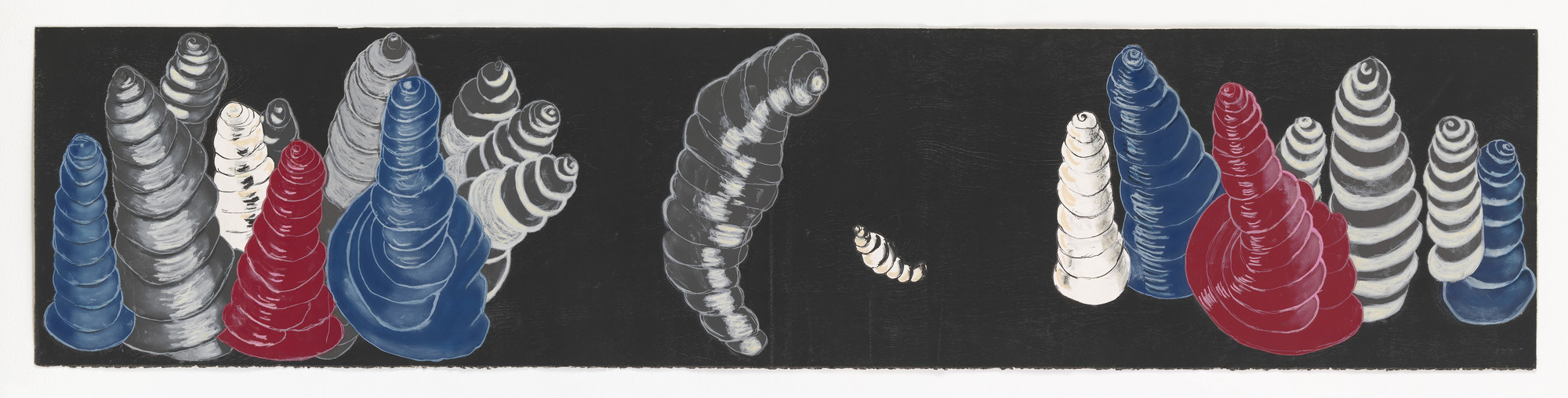 Louise Bourgeois. The Song of the Blacks and the Blues. 1996