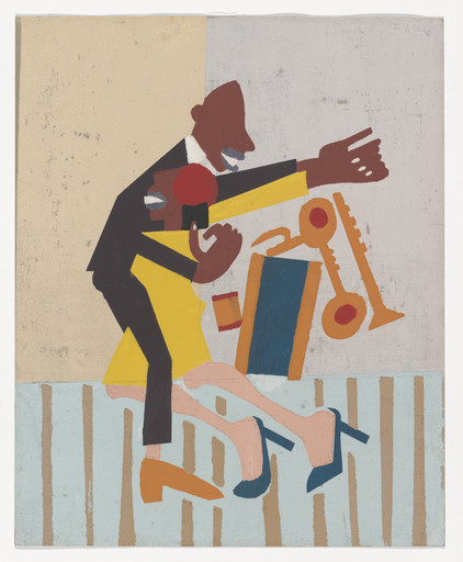 William H. Johnson. Jitterbugs II. c. 1941