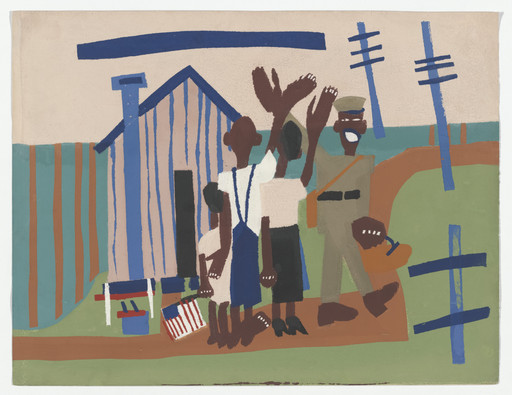William H. Johnson. Off to War. c. 1941