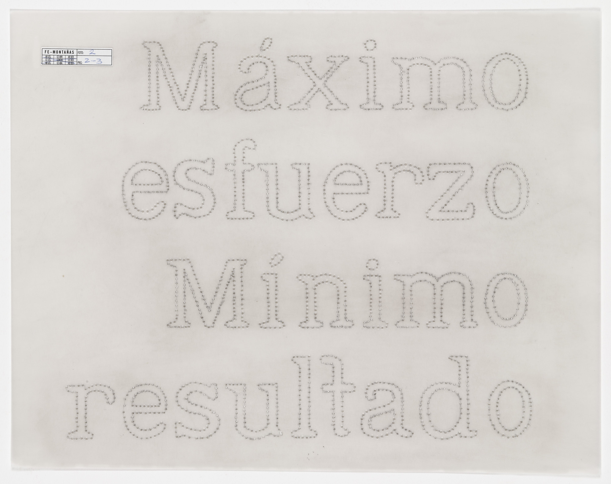 Francis Alÿs. Untitled
