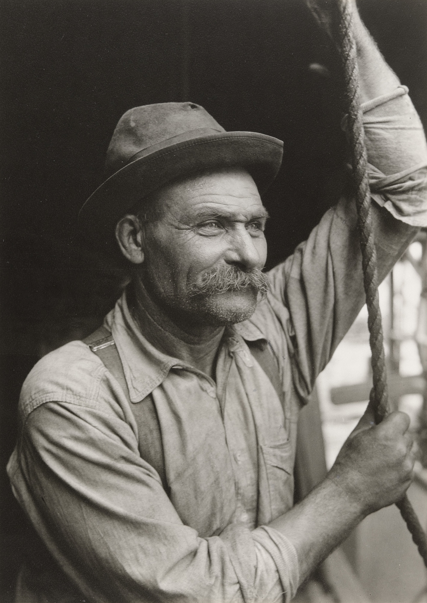Lewis Wickes Hine. Stevedore, New York Waterfront