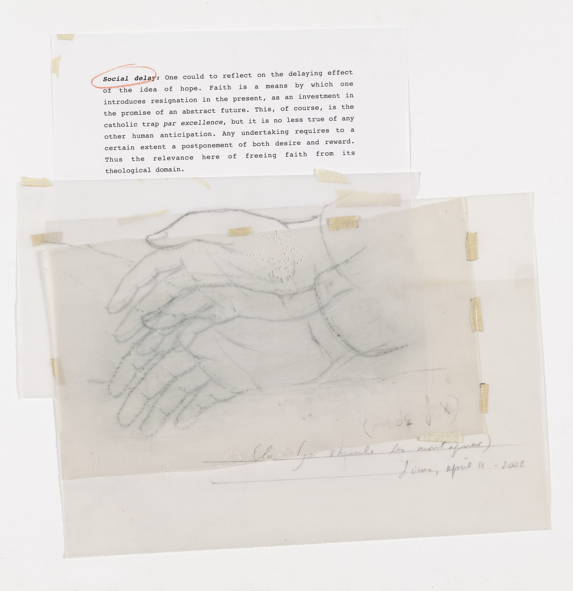 Francis Alÿs. Untitled